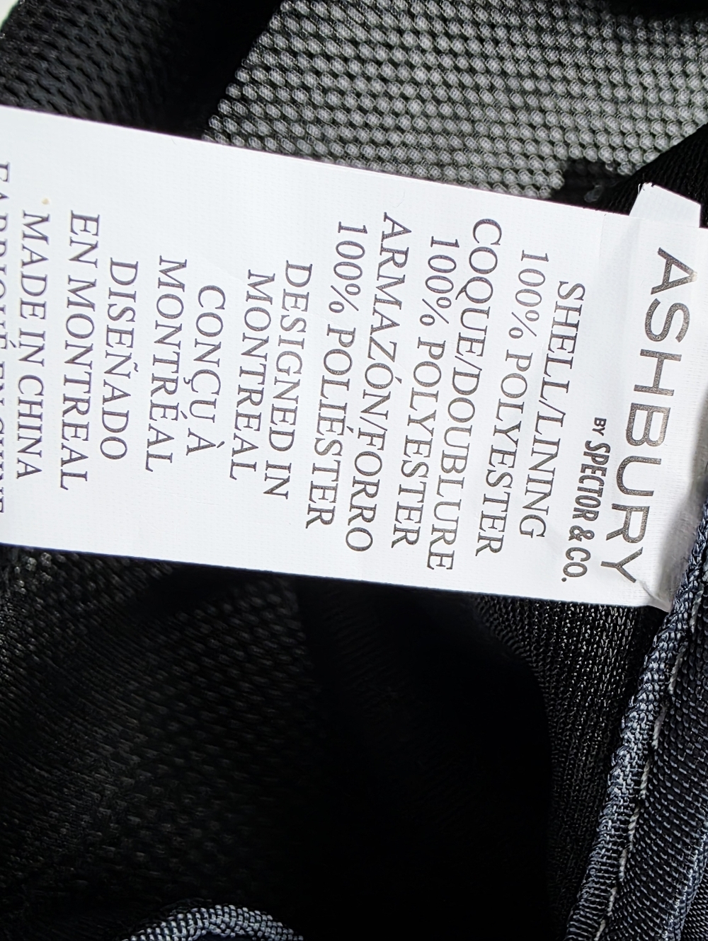 Mer Upscale Drawstring Bag Black - Mercedes-Benz NWOT - Picture 5 of 6
